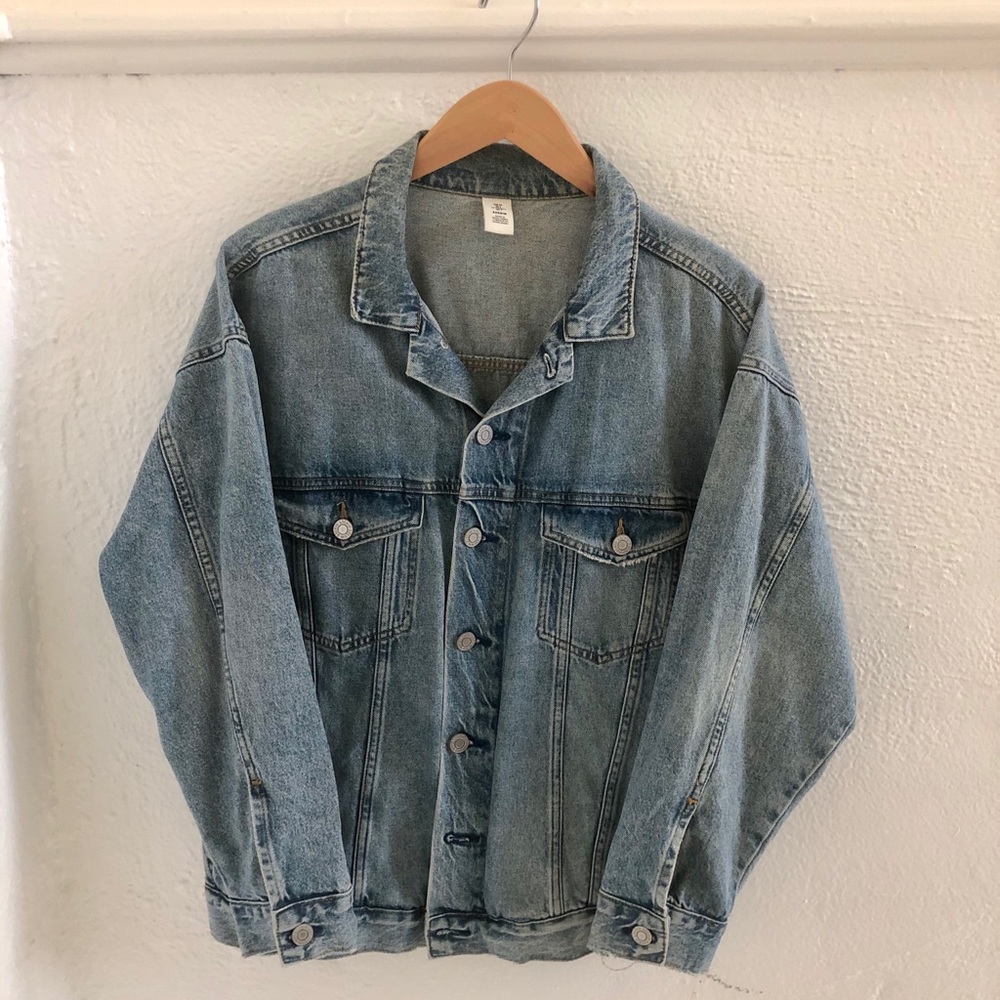 H&M LOGG Denim Oversize Jacket